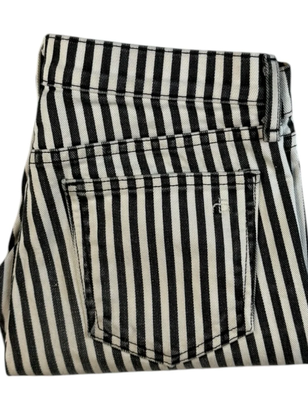 Rag & Bone High Rise Skinny Stripe Jeans Size 27
